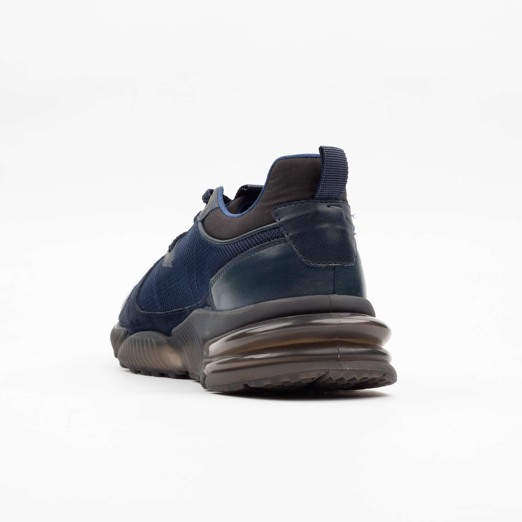 Navy blue leather shoes Sleek Design with Enhanced Comfort (M12419) - Image 6