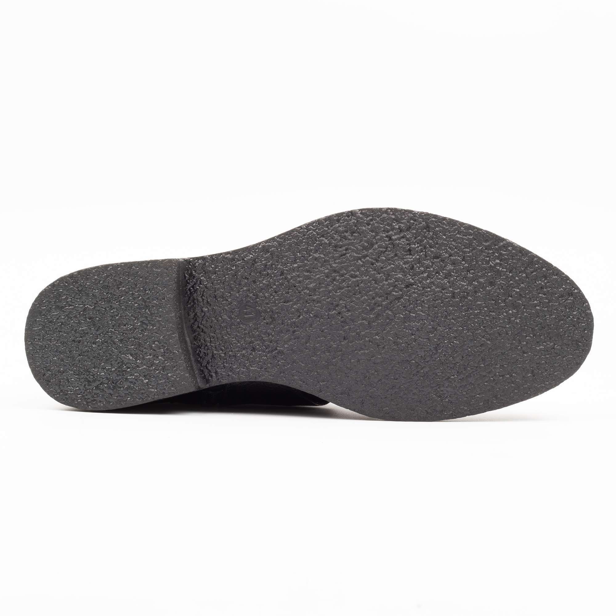 Calvano Men's Black Leather Boots - Durable, Stylish, and Versatile Footwear for Every Occasion (E42) - Image 7