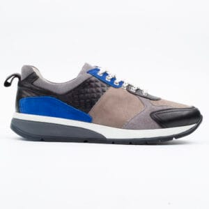 Trendy Multicolor Suede Sneaker for Men - Modern Design and Comfort (M13179)