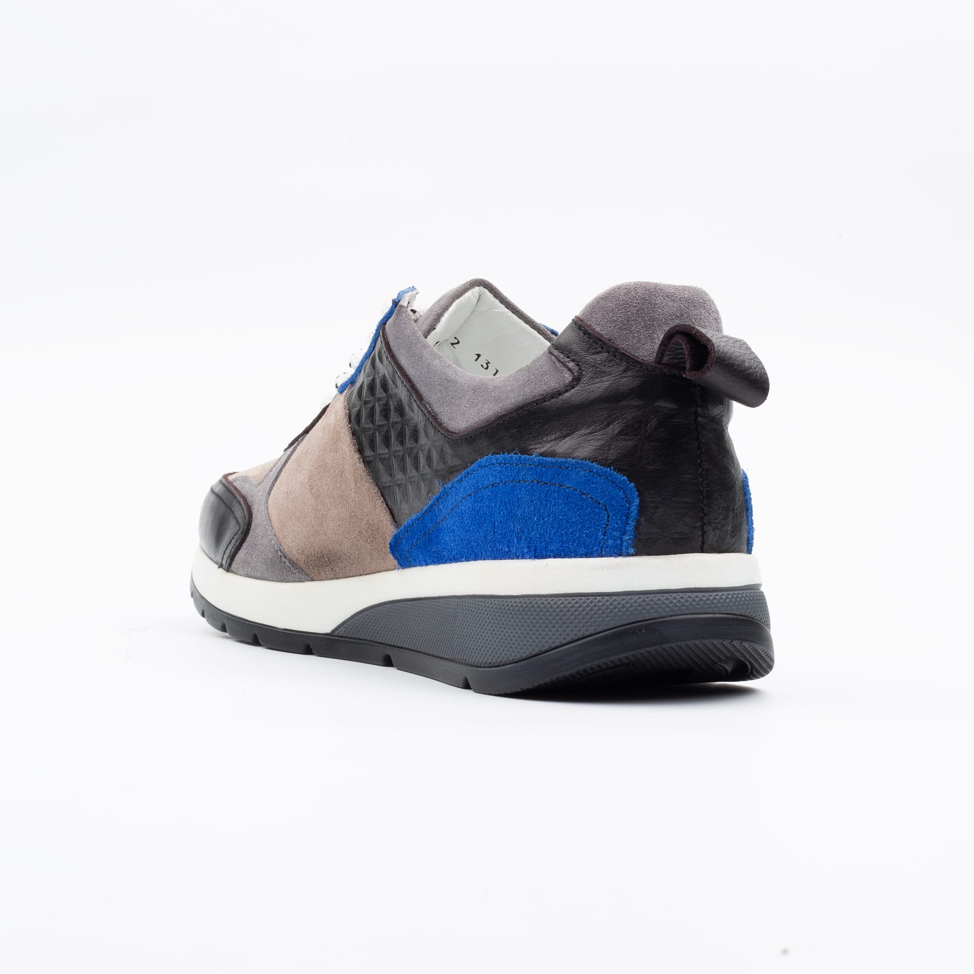 Trendy Multicolor Suede Sneaker for Men - Modern Design and Comfort (M13179) - Image 6