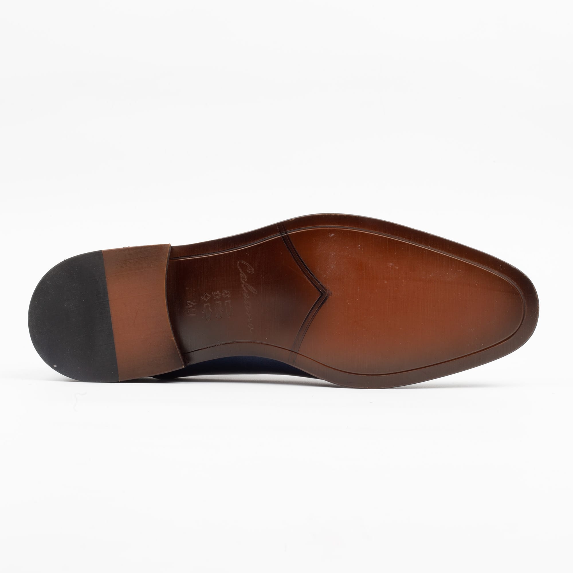 Blue Leather and Suede Oxford Shoes – Modern Elegance for Men(V1-102) - Image 7