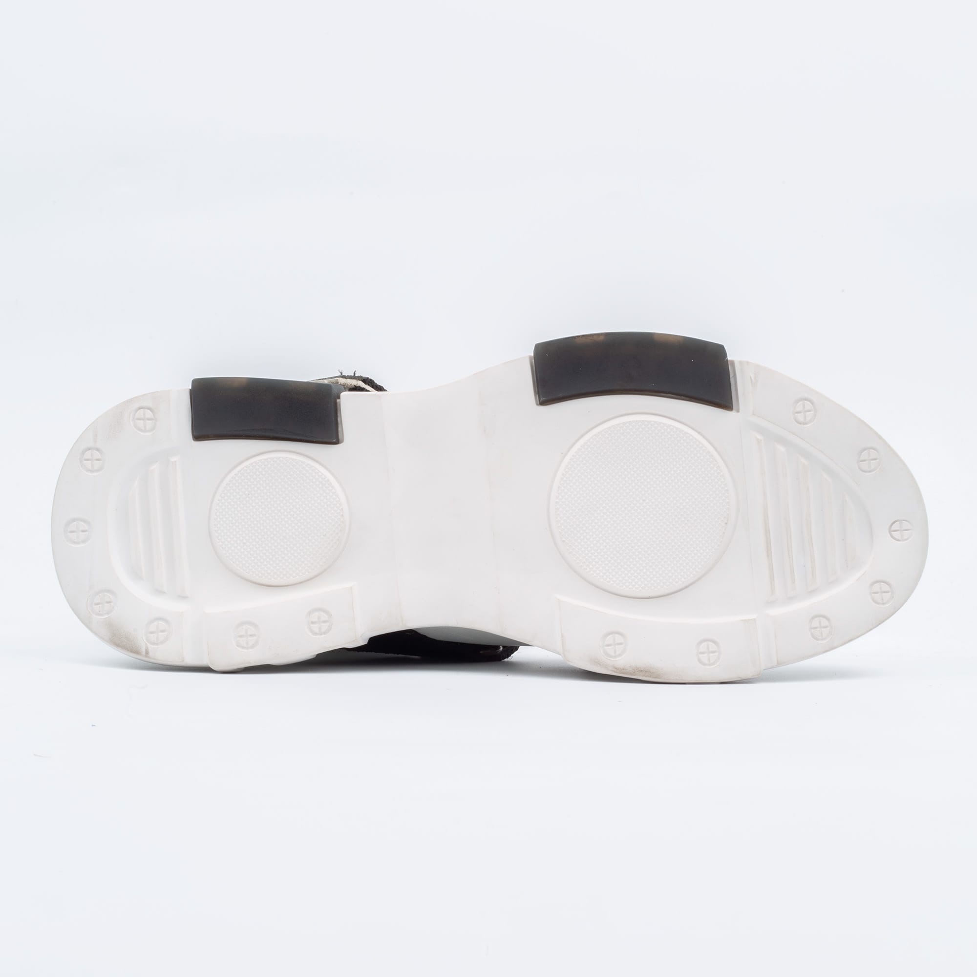 Men's White High-Top Sneakers with Straps Bold Streetwear for a Modern Look (M10434) - Image 7