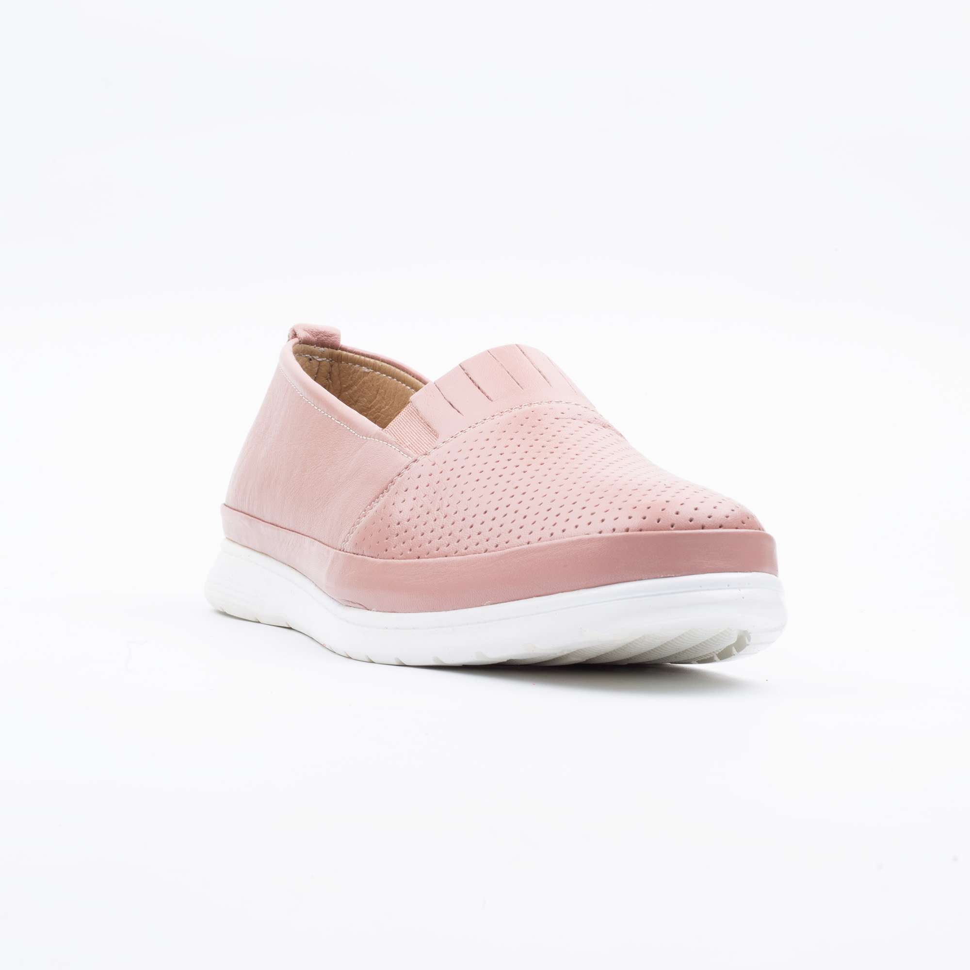 Elegant Ladies Pink Slip-On Loafers Comfortable and Breathable Footwear for Everyday Use(M5003) - Image 4