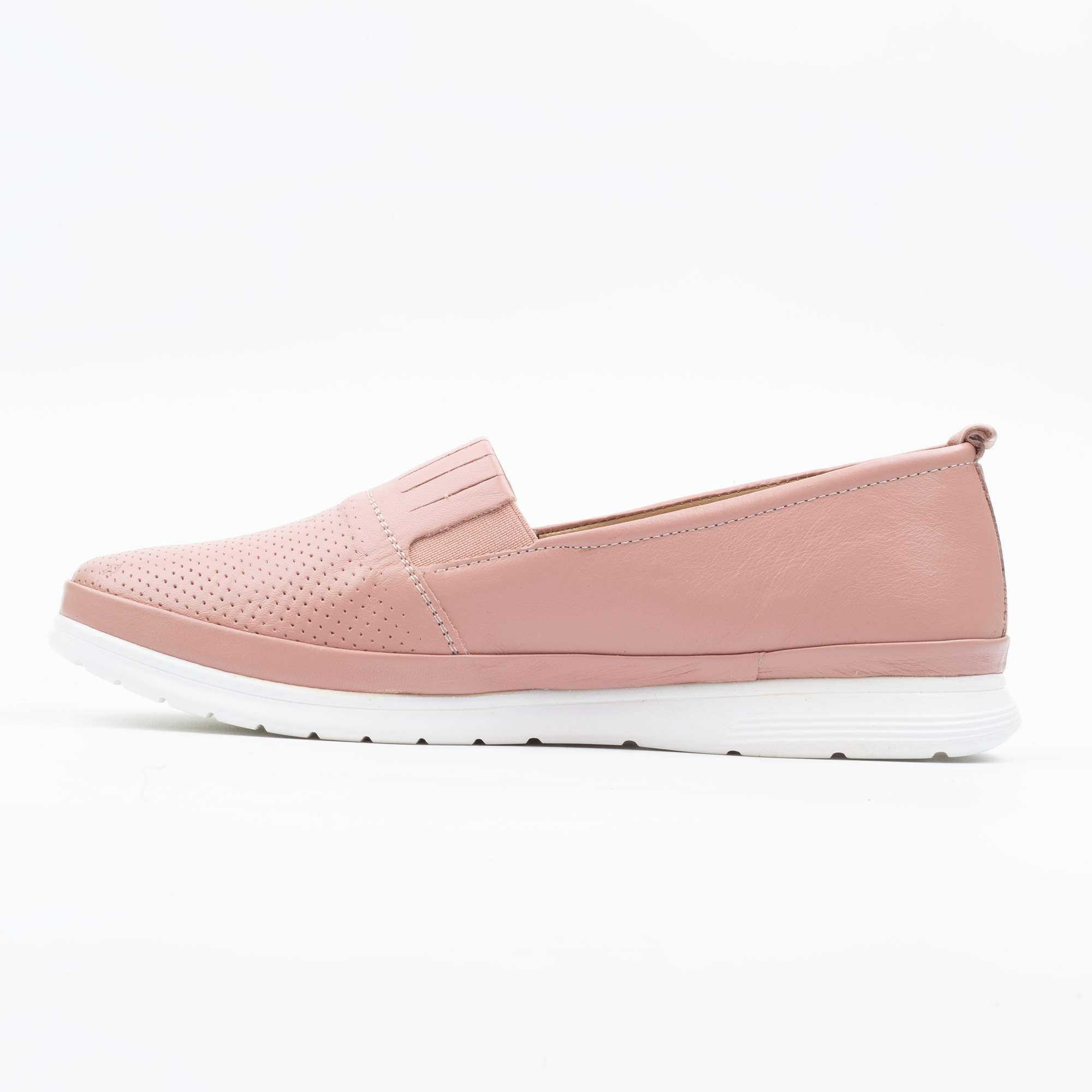 Elegant Ladies Pink Slip-On Loafers Comfortable and Breathable Footwear for Everyday Use(M5003) - Image 5