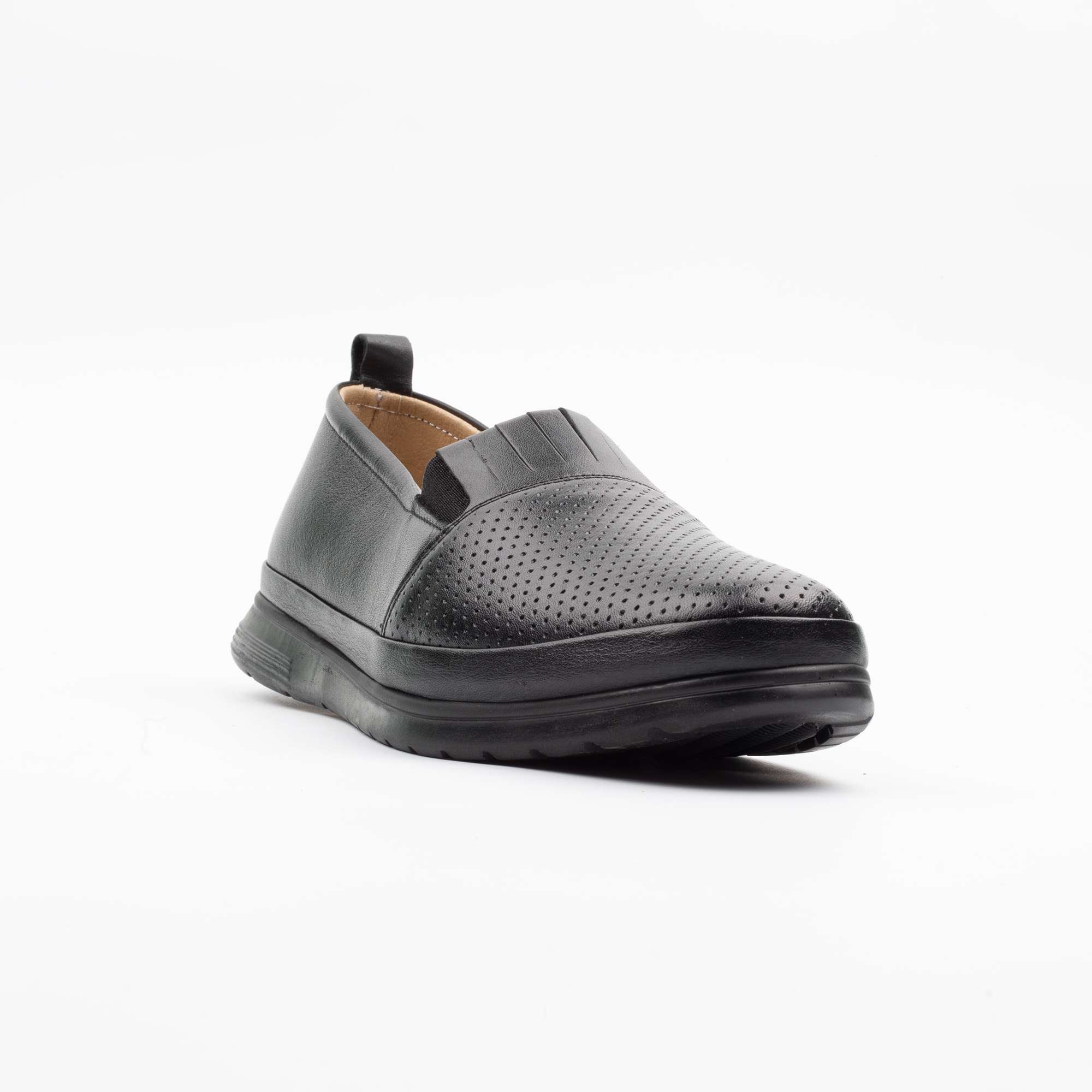 Elegant Black Loafers for Women Comfortable and Stylish Slip-On Shoes for Everyday Wear (M5003) - Image 4
