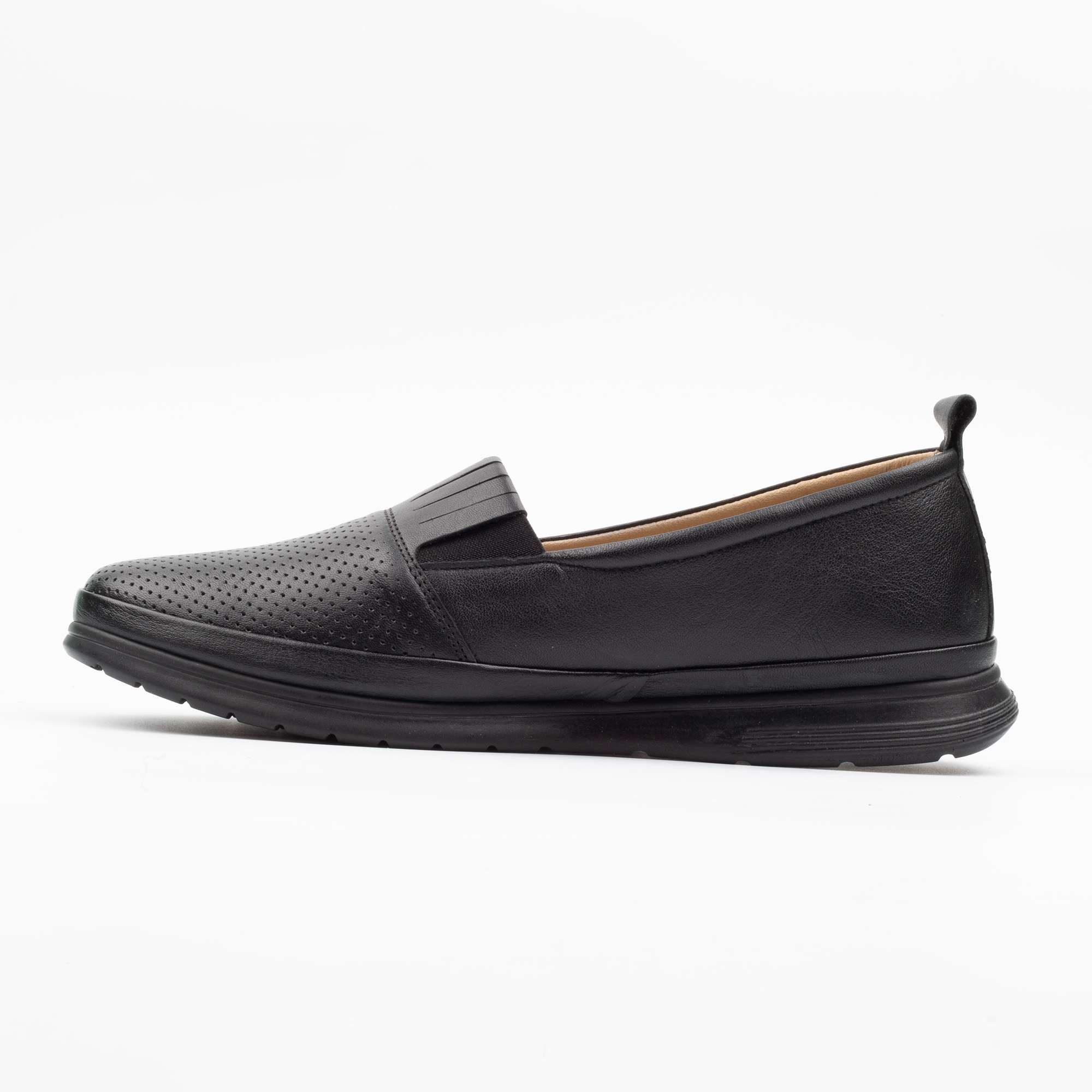 Elegant Black Loafers for Women Comfortable and Stylish Slip-On Shoes for Everyday Wear (M5003) - Image 5