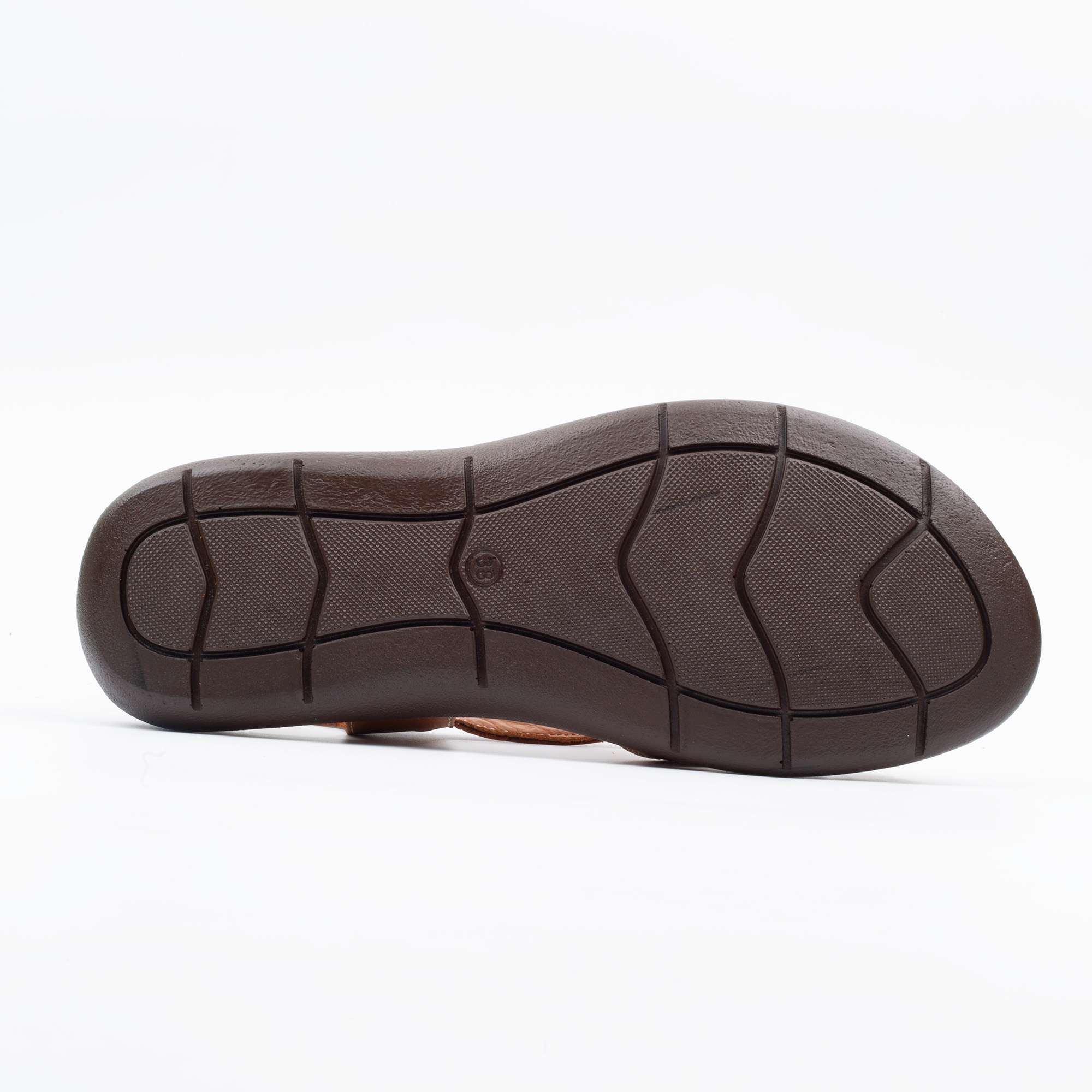 Stylish Tan Leather Slingback Sandals for Women Comfortable and Breathable Summer Footwear (K127) - Image 7