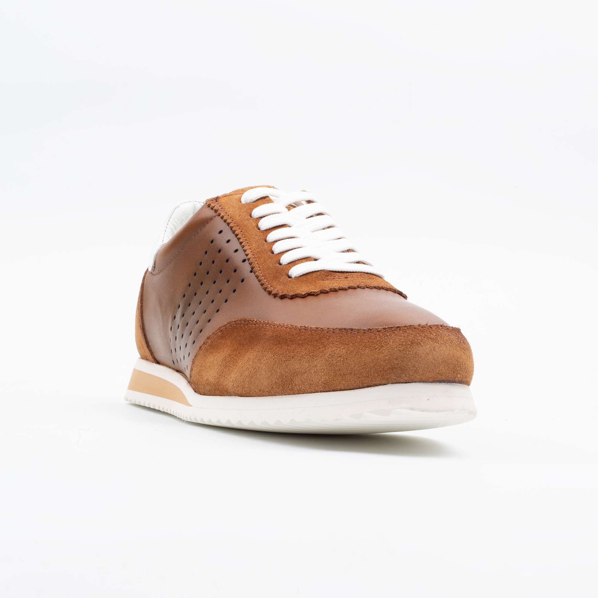 Leather and Suede Sneakers – Premium Comfort and Timeless Style for Men (M11108) - Image 4
