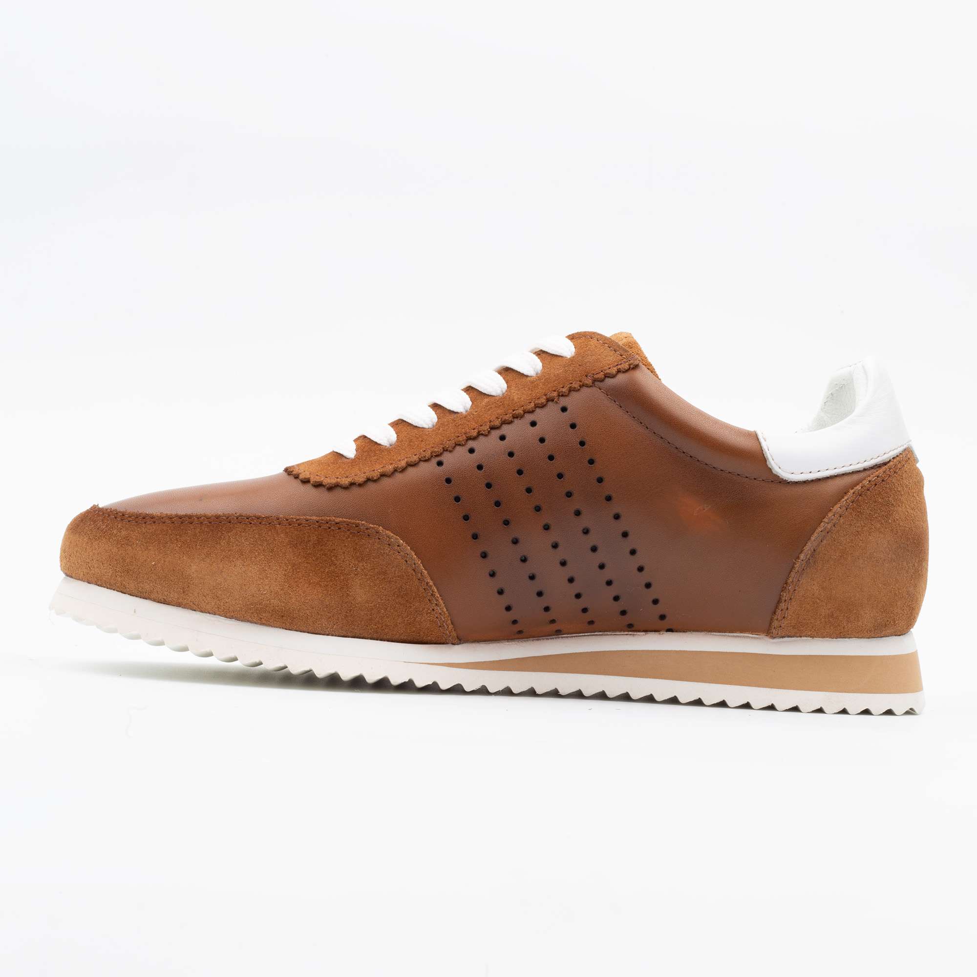 Leather and Suede Sneakers – Premium Comfort and Timeless Style for Men (M11108) - Image 5