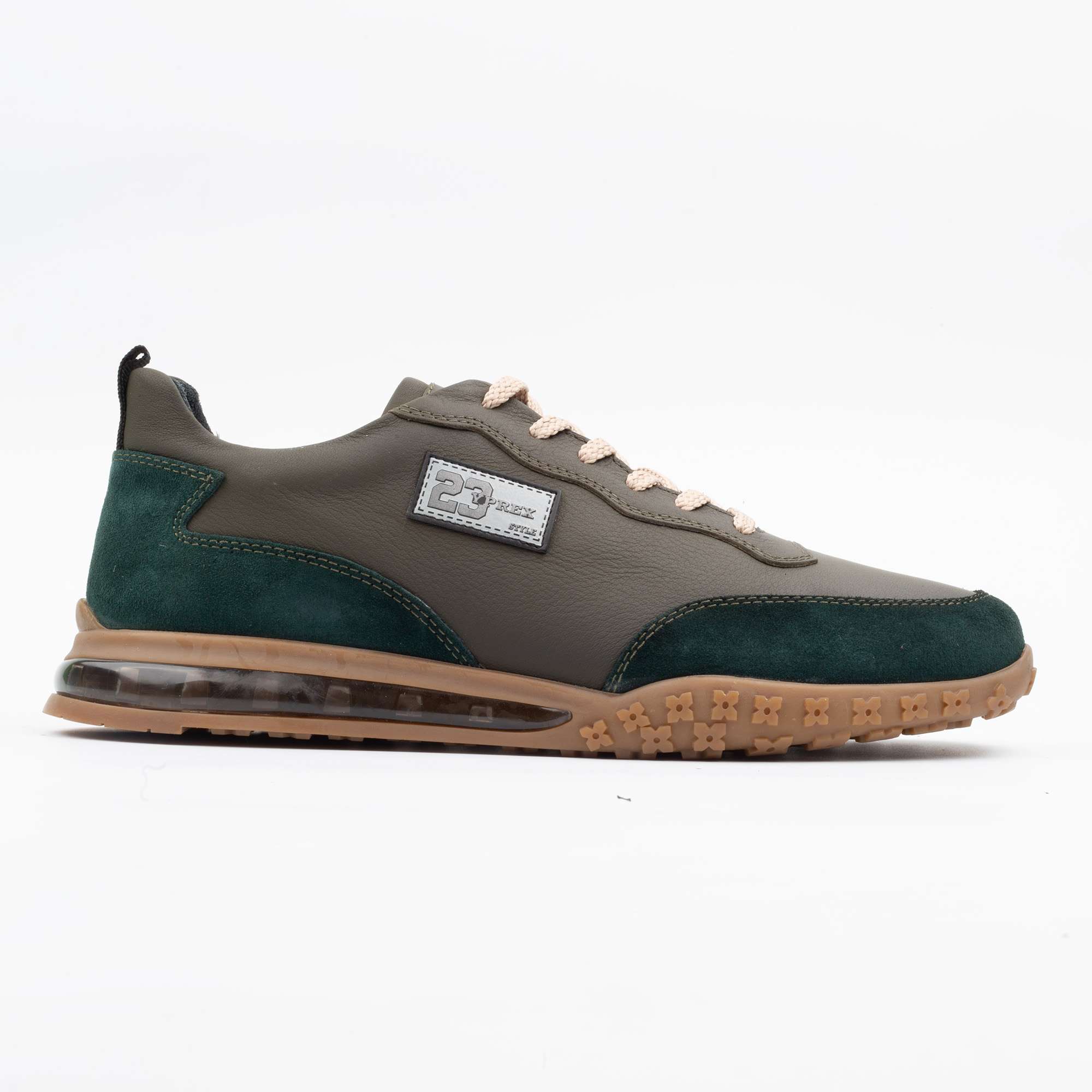 Green Athletic Sneakers – Durable, Stylish Footwear for Every Occasion (M15160)