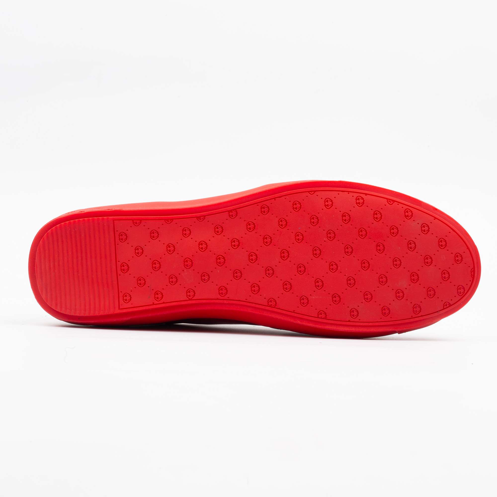 Red Leather Low-Top Sneakers – Bold Style for the Fashion-Forward (M15083) - Image 7