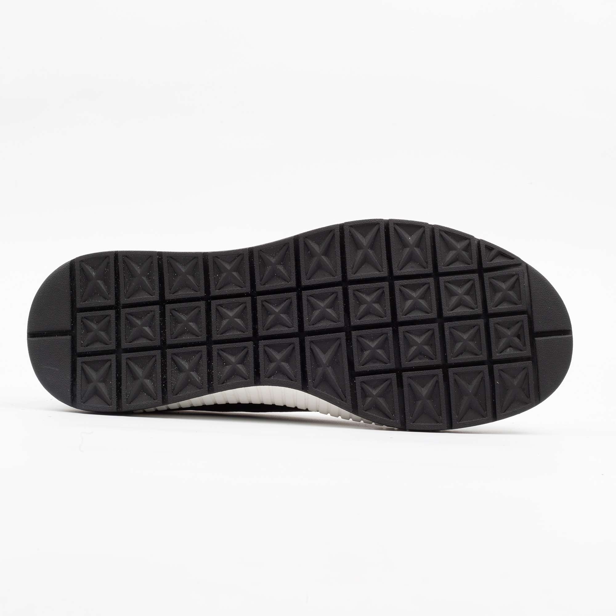Black Leather Sneakers with Red Accent – Bold Style & Comfort (M15076) - Image 7