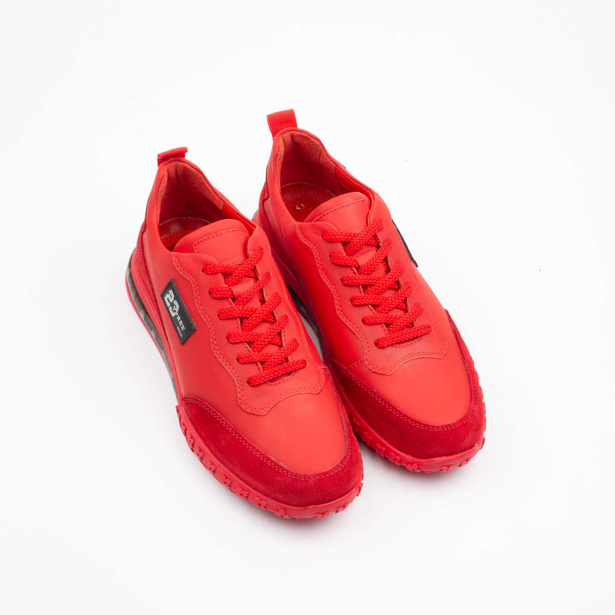 Red Athletic Sneakers – Bold, Stylish, and Built for Performance (M15160) - Image 2