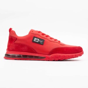 Red Athletic Sneakers – Bold, Stylish, and Built for Performance (M15160)