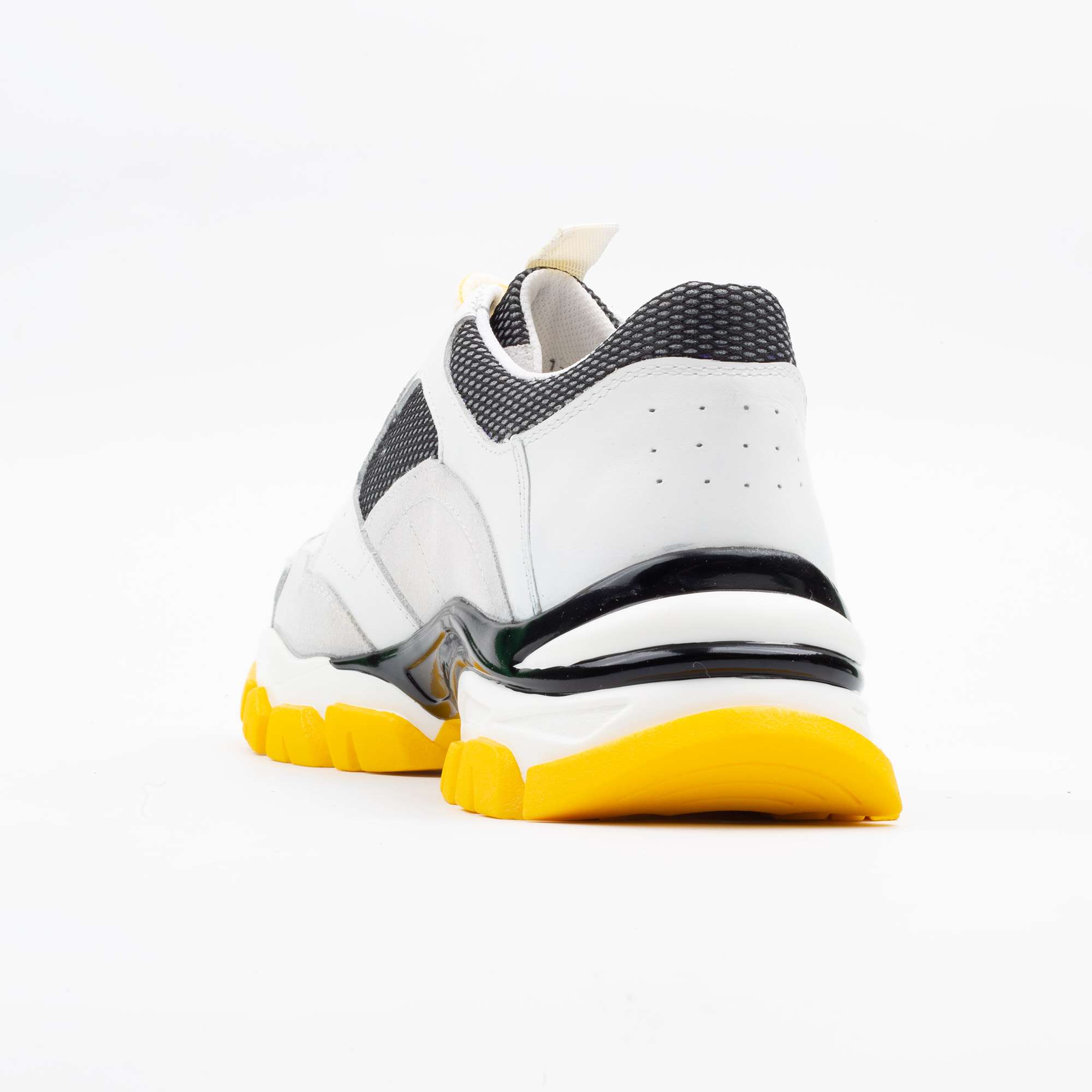 Yellow and White Chunky Sneakers – Bold, Comfortable Footwear for Fashion-Forward Individuals (M13035) - Image 6