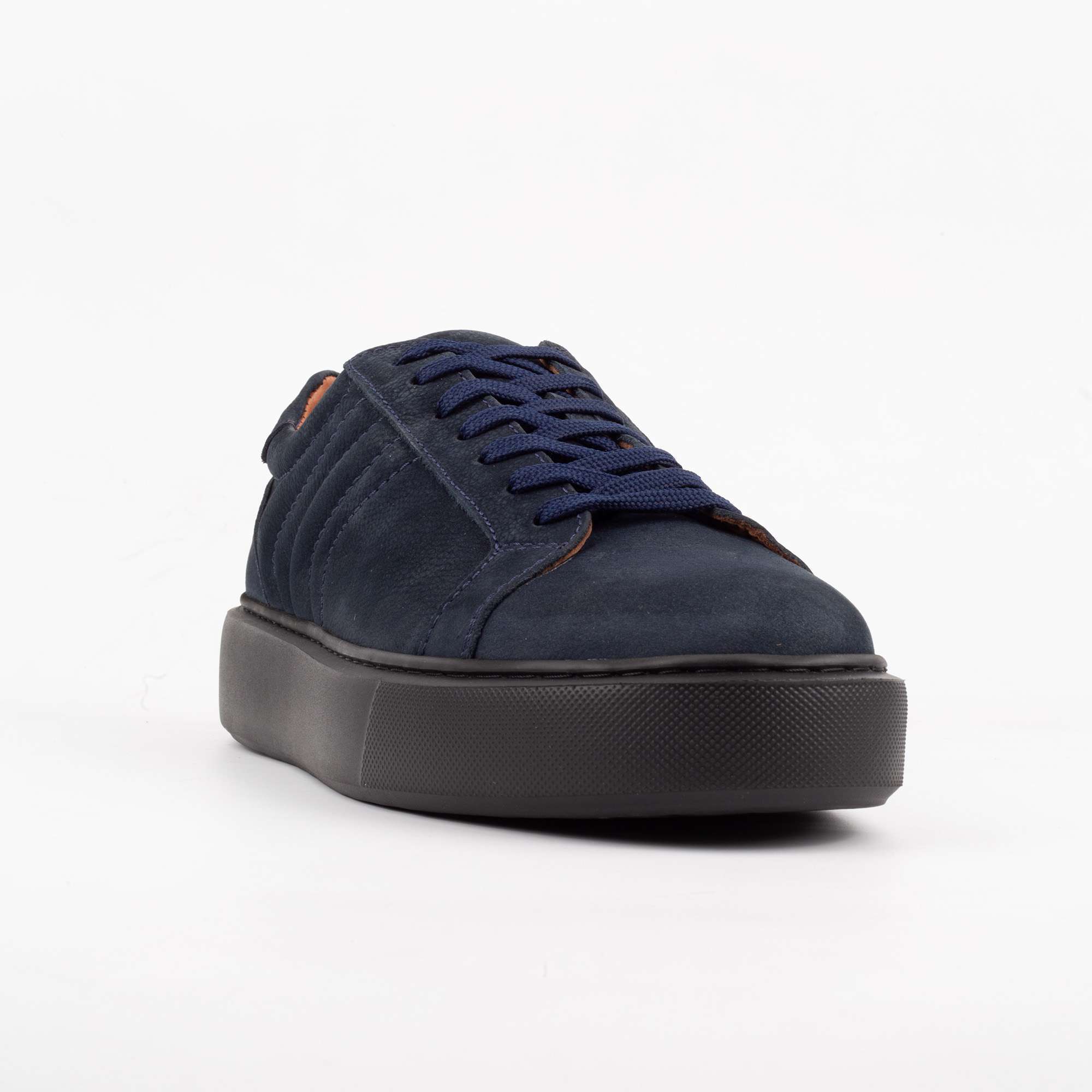 Navy Blue Suede Sneakers – Versatile, Stylish, and Comfortable Footwear (53-23) - Image 4