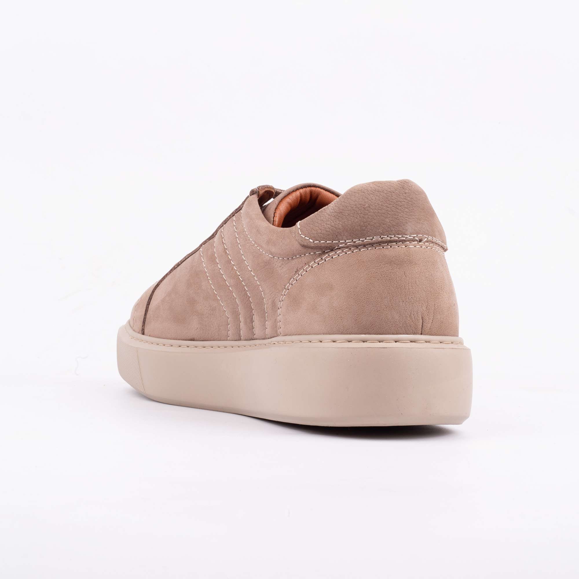 Beige Suede Sneakers – Stylish and Comfortable Footwear for Everyday Wear (53-23) - Image 6