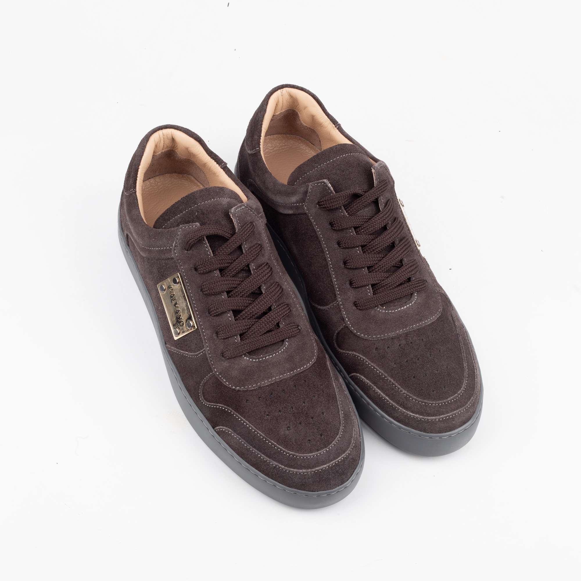 Brown Suede Sneakers – Premium Comfort and Style for Everyday Wear (222-20) - Image 2