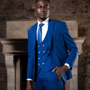 Bold Royal Blue Men's Suit The Perfect Statement for Formal and Business Occasions