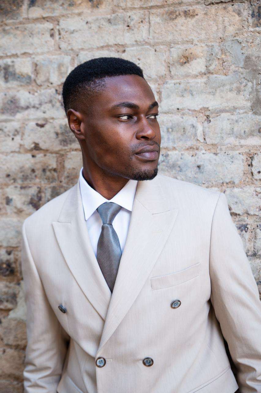 Beige Men's Double-Breasted Suit The Ultimate Style for Modern Elegance - Image 2