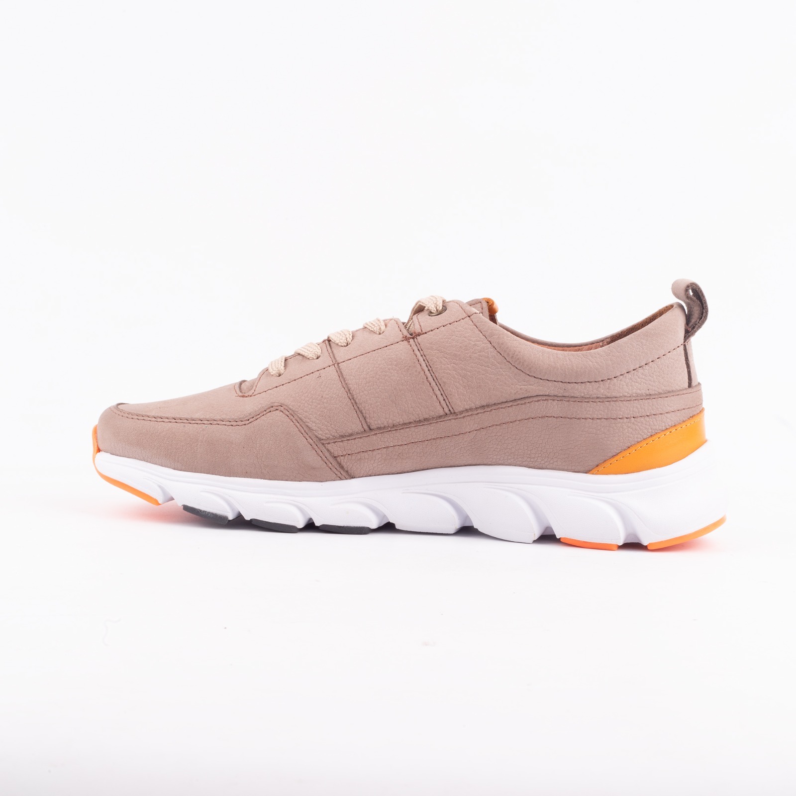 Men’s Beige Casual Sneakers Lightweight & Stylish Everyday Footwear (M13232) - Image 4